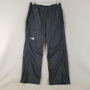 North Face DryVent Pants Mens XL Short Black Waterproof Rain Outdoor Hiking